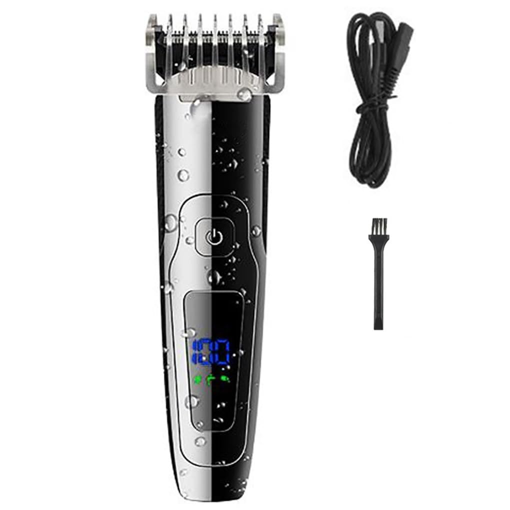 QDKVTNDJZ Hair Clippers for Men, Cordless Professional Trimmer Adjustable Beard for Electric Cutting Machine Haircut Face Grooming Beauty and Personal Care QDKVTNDJZ