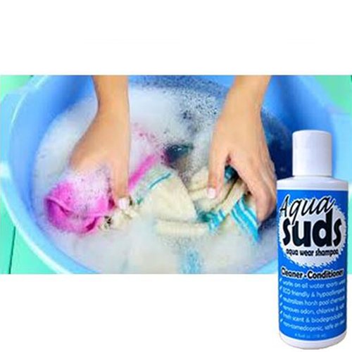 JAWS Just Add Water Solutions: Aqua Suds, Aqua Wear Cleaner & Conditioner, 4 oz. (pack of 1) Beauty & Personal Care JAWS JUST ADD WATER SOLUTIONS