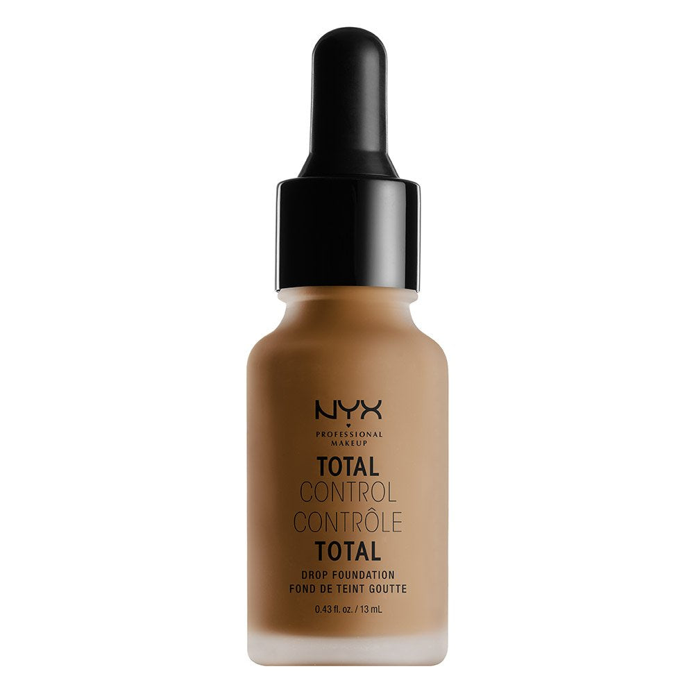 NYX Total Control Drop Foundation (TCDF18-Deep Sable) 0.43 fl oz Beauty & Personal Care NYX PROFESSIONAL MAKEUP