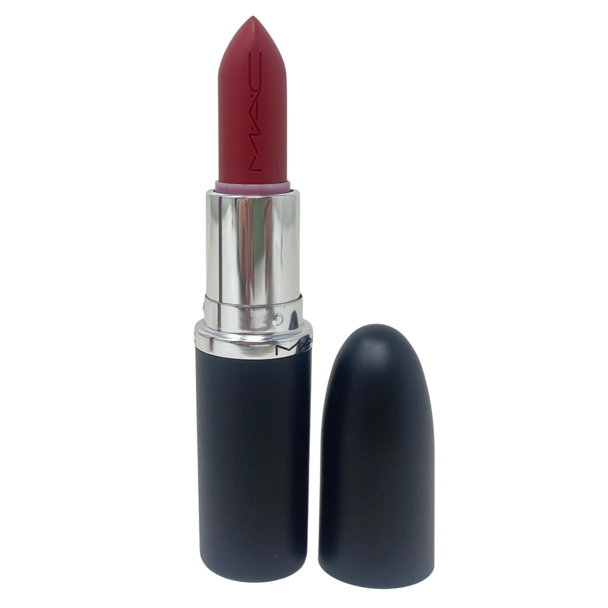 MAC Cosmetics M·A·Cximal Sleek Satin Lipstick - 831 Brave Red - (Yellow red) 0.12 oz / 3.5g