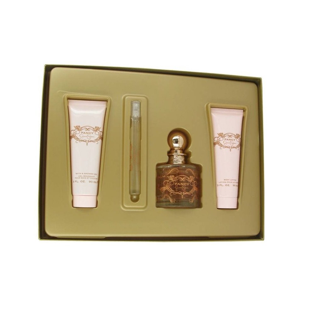Fancy 4-Piece Gift Set for Women Eau de Parfum Spray by Jessica Simpson, 4 Count Beauty & Personal Care Fancy