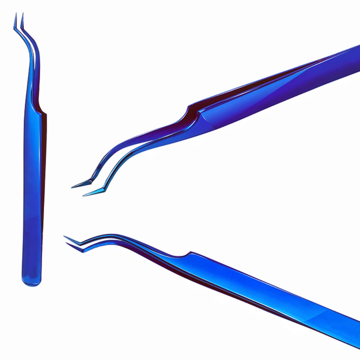 Volume Tweezers Eyelash Extensions Neat Volume Lash Tweezers 2 Pcs L & C Shape High Precesion Eyelash Tweezer For 0.03~0.25mm Lashes Mega Volume Beauty and Personal Care Libeauty