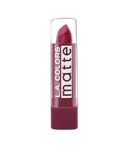 L.A. COLORS Matte Lip Color, Purple Passion CML550 Beauty & Personal Care L.A. COLORS