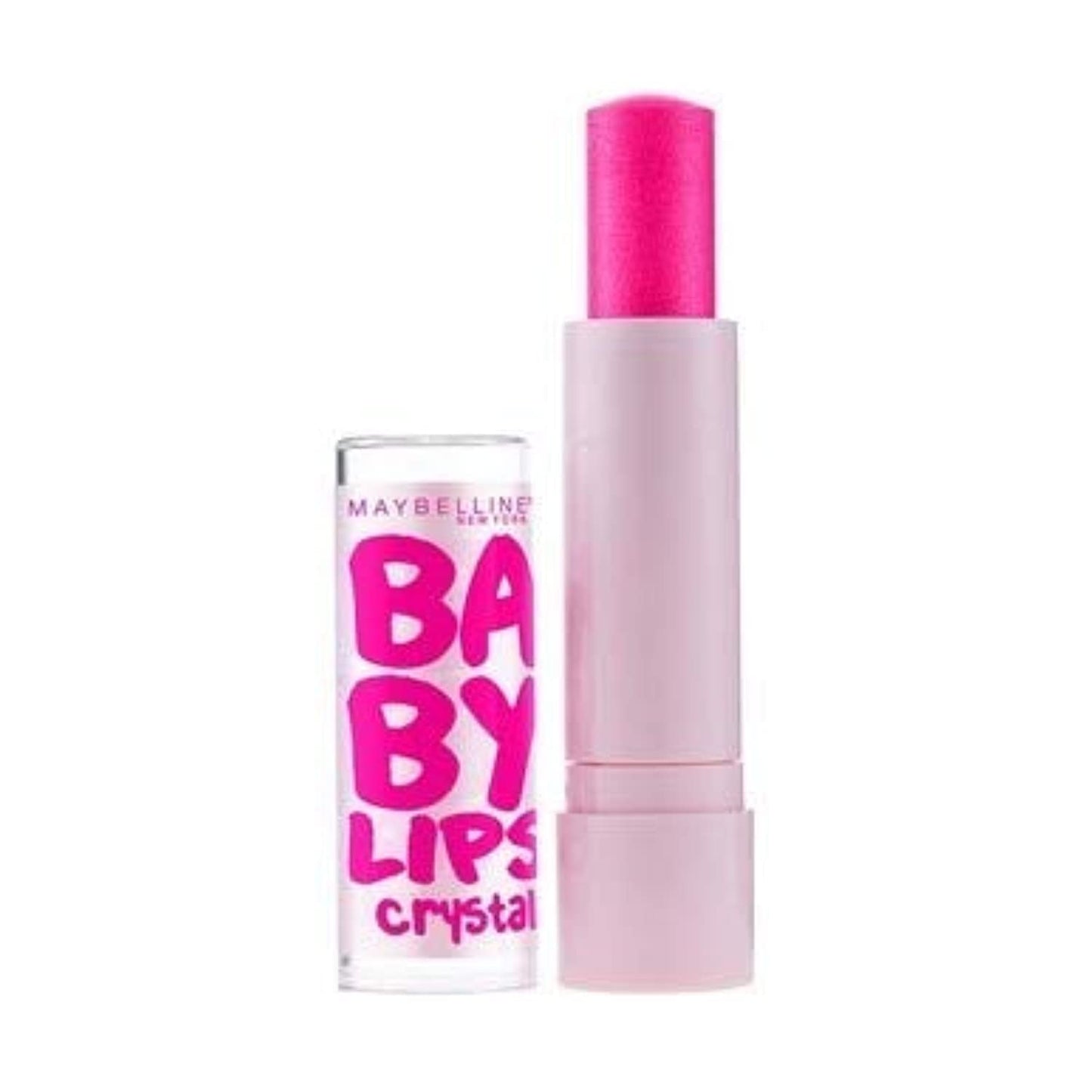 Maybelline New York Baby Lips Crystal Lip Balm, Pink Quartz [140] 0.15 oz (Pack of 2) Beauty & Personal Care MAYBELLINE