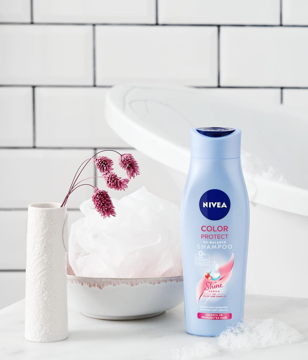 Nivea Color Care & Protect Shampoo 250 ml / 8.4 fl oz by Nivea Beauty & Personal Care NIVEA