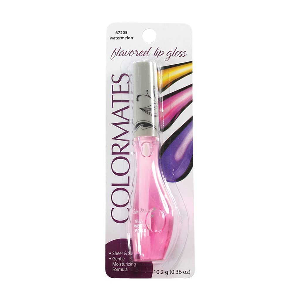 ColorMates Flavored Lip Gloss - Watermelon Beauty & Personal Care COLORMATES