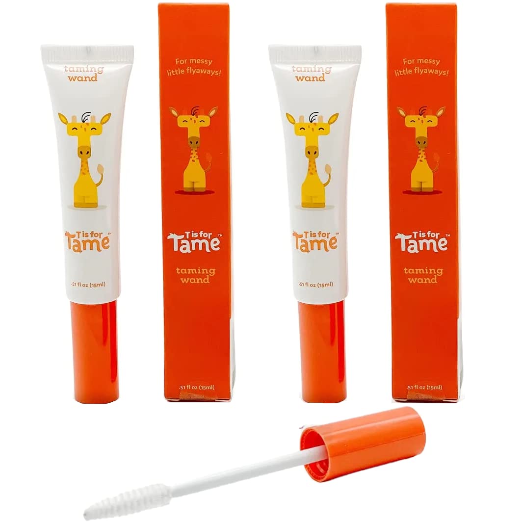 T is for Tame - Hair Taming Cream Wand for Flyaways, Frizz - Natural & Vegan Kids Hair Care Styling Wand - Slick Back Smoothing Hair Stick for Baby Beauty & Personal Care T is for Tame