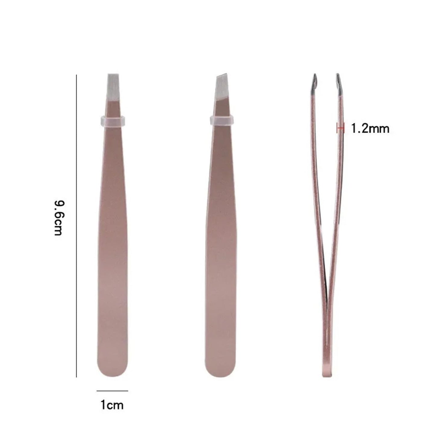 Stainless Steel Eyebrow Tweezer Hair Pluckers Clip Eyebrow Trimmer Clip Makeup Beauty Repair For Eyebrow Tool(C) Beauty and Personal Care ZYCZYCZZ