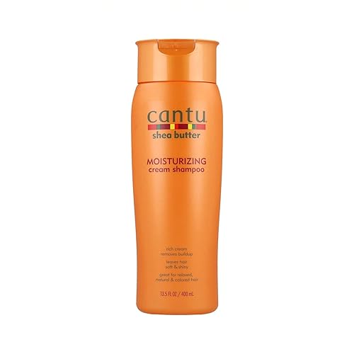 Cantu Moisturizing Cream Shampoo with Shea Butter, 13.5 fl oz Beauty & Personal Care Cantu