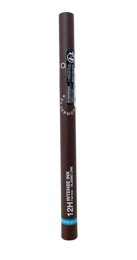 SEPHORA COLLECTION Intense Ink 12HR Classic Felt Eye Liner - 02 Espresso (.03 Fl Oz)