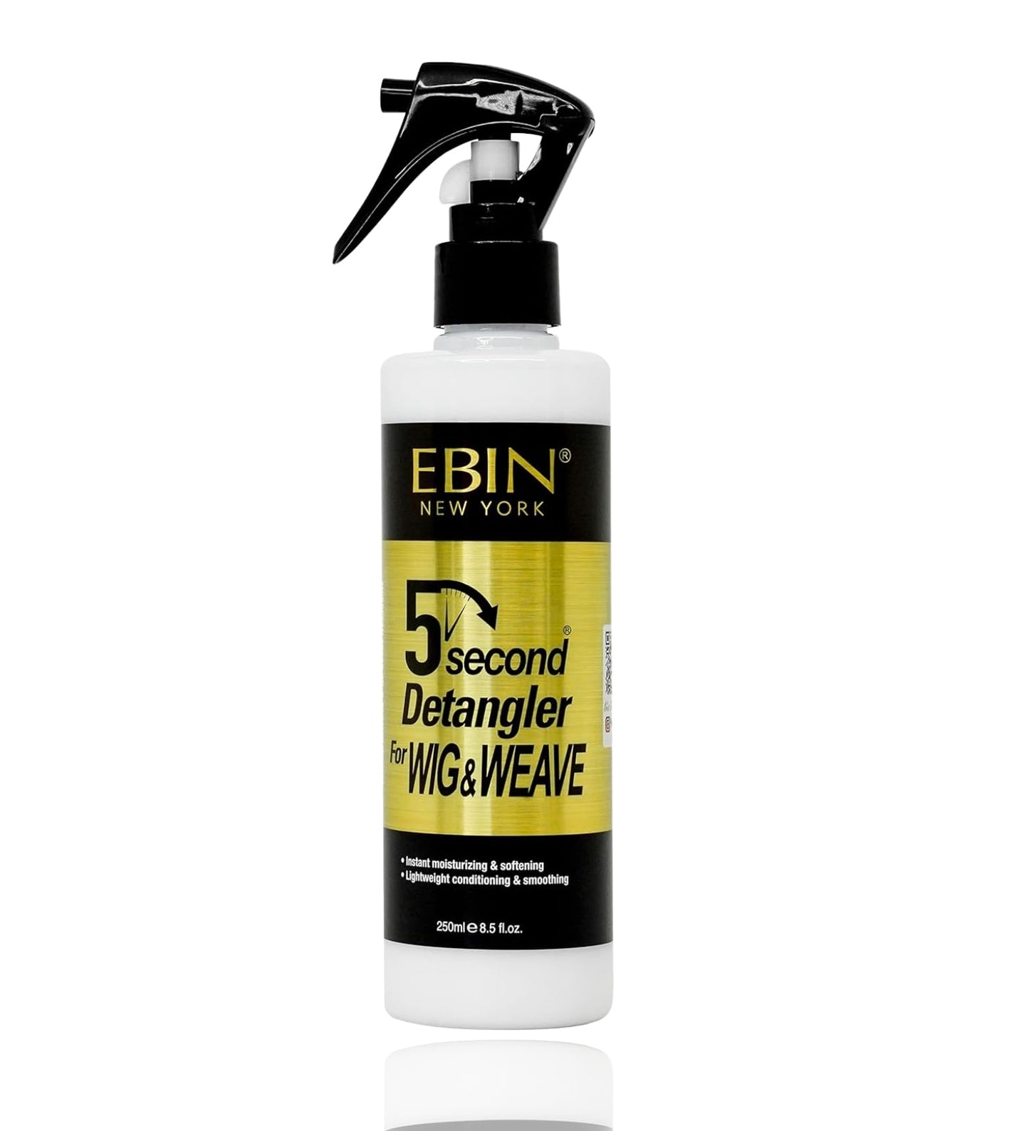 EBIN NEW YORK 5 Second Detangler - Moroccan Argan Oil Infused | Instant Moisture, Lightweight Conditioner | Softens, Smooths & Adds Shine | Wig Beauty & Personal Care EBIN NEW YORK