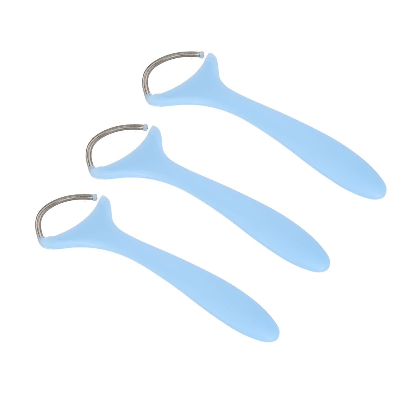 3 PCS Spring Facial Hair Remover for Women Gentle Spring Facial Threading Epilator Long Handle Stainless Steel Coil Beauty and Personal Care Uxsiya