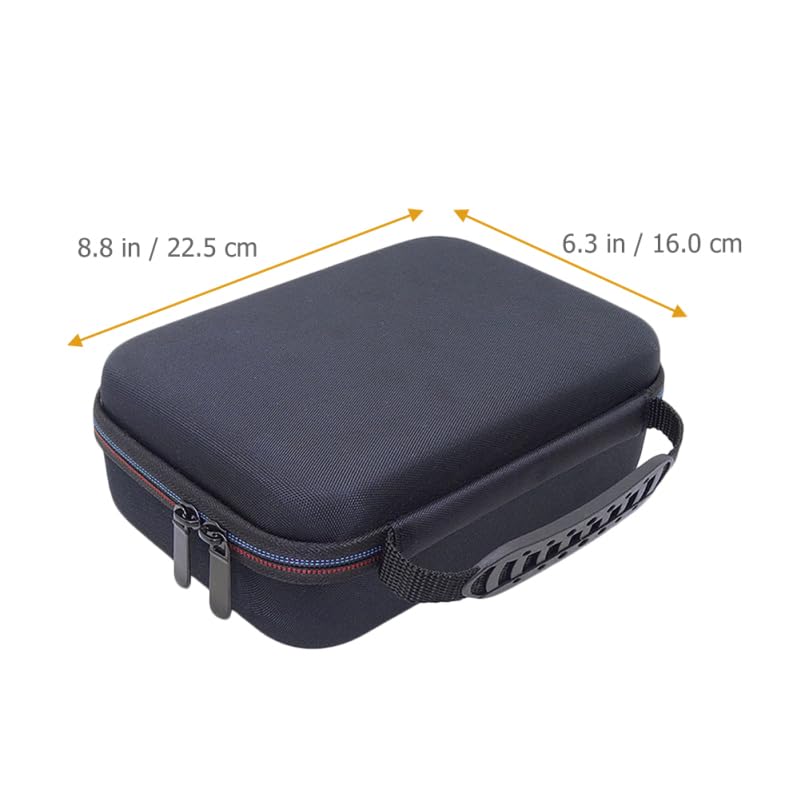 Healvian Travel Razor Organizer Case 8.85X6.29X2.95In Shockproof Shaver Storage Bag Lightweight Trimmer Case for Men Electric Razor Carrying Beauty and Personal Care Healvian
