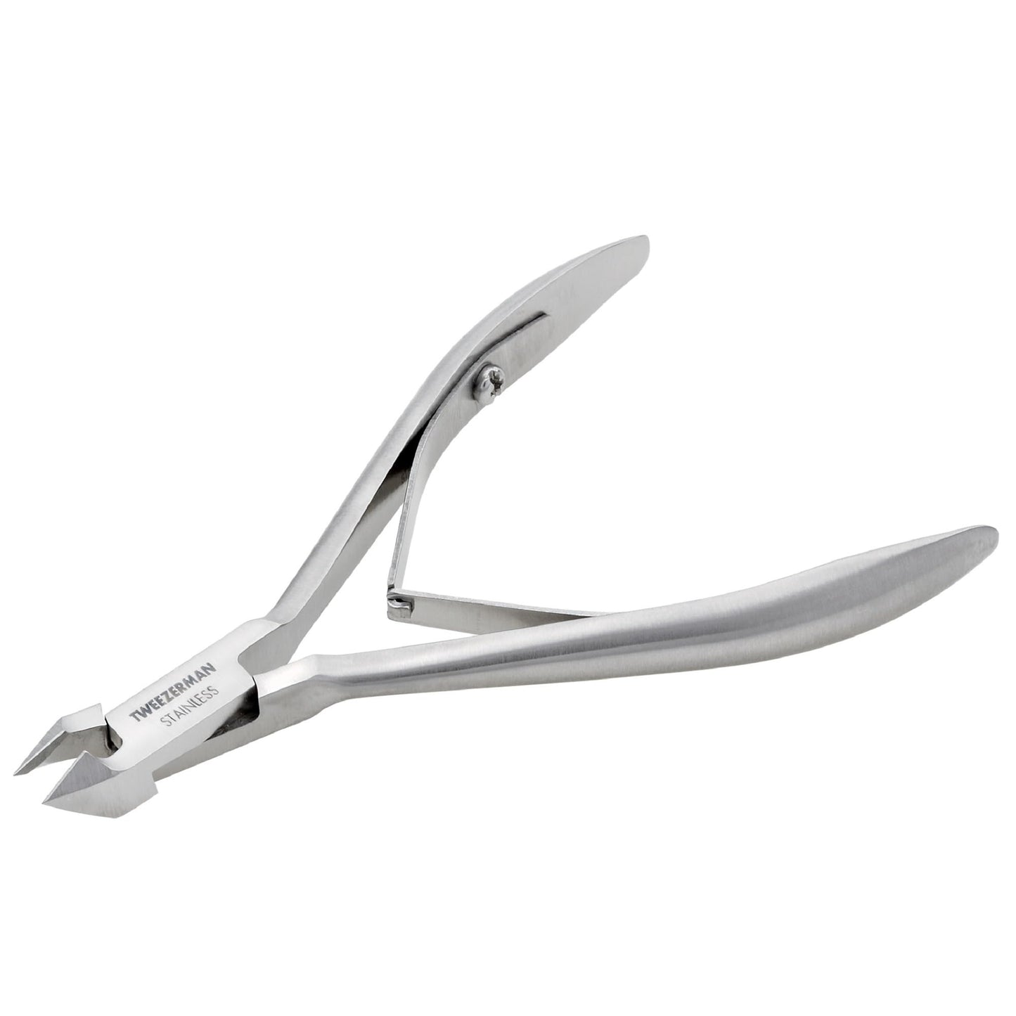 Tweezerman Rockhard Stainless Steel Cuticle Nipper, 1/2 Jaw Beauty & Personal Care Tweezerman
