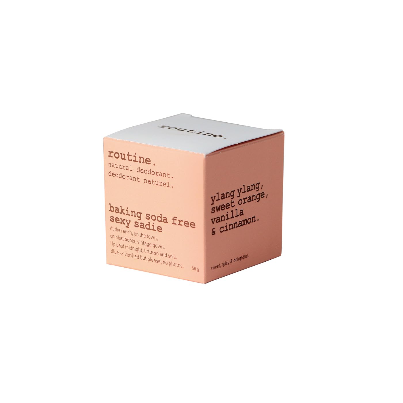 Routine. Natural and Aluminum Free Deodorant (2 Fluid Oz.) for Women and Men - SexySadie No Baking Soda - Ylang Ylang, Sweet Orange, Vanilla Beauty and Personal Care Routine