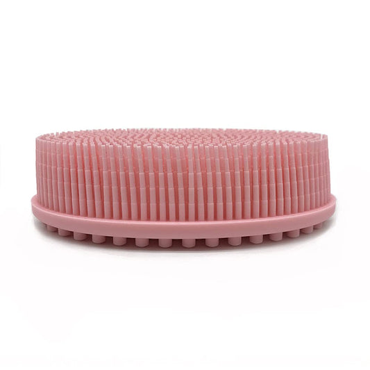 Silicone Body Brush, Blue/Pink/Purple/Green Exfoliating Body Brush, Double Sides Shower Bath Brush, SPA Massage Skin Care Tool Pore Cleaning Pad Beauty and Personal Care SEIWEI