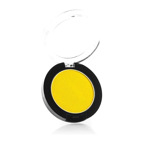 Mehron Makeup iNtense Pro Pressed Powder (.11 oz) (Yellow Spark) Beauty & Personal Care Mehron