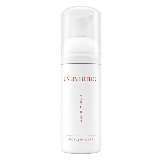 EXUVIANCE AGE REVERSE BioActiv Foaming PHA Face Wash and Makeup Remover with Botanical Extracts, Soap-Free 4.4 fl. oz. Beauty & Personal Care EXUVIANCE