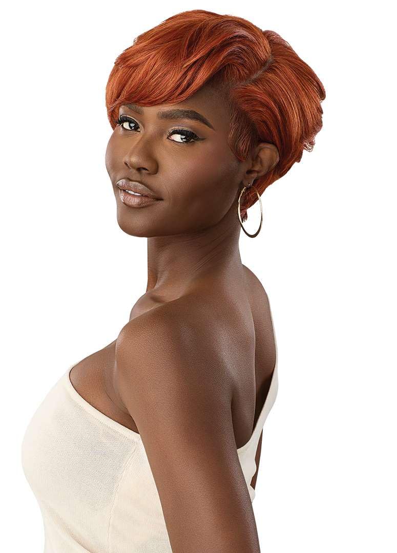 Outre Lace Front Wig - Melted Hairline - TruCurve - TruCurve 7 (DR CHOCOLATE SWIRL)