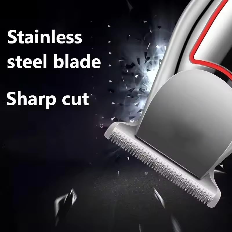 Hair Trimmer Electric Beard for Men Clipper Cutter Machine Haircut Grooming Kit with 3 Guide Combs Beauty and Personal Care GLESVOWIO
