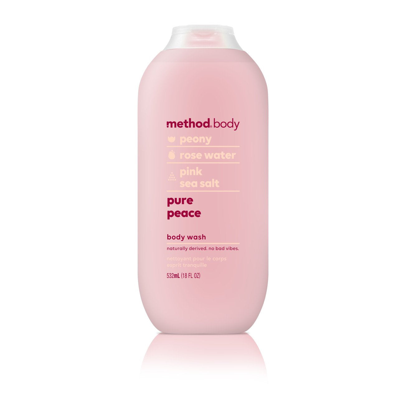 Method Body Wash, Pure Peace, Paraben and Phthalate Free, 18 oz (Pack of 1) Beauty & Personal Care Method