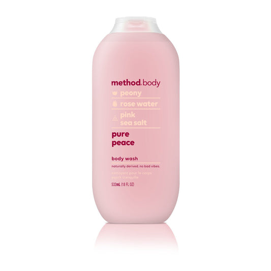 Method Body Wash, Pure Peace, Paraben and Phthalate Free, 18 oz (Pack of 1) Beauty & Personal Care Method