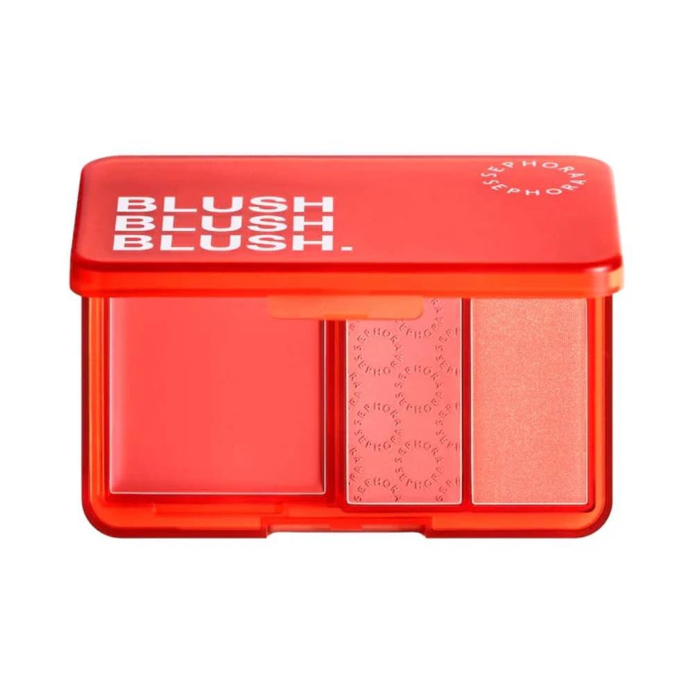 Sephora Collection Limited Edition Blush Cream & Powder Palette - 02 Sunset Chaser - (bright peach) Beauty & Personal Care SEPHORA