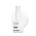 Nailboo Premier Forever Glaze Gel Nail Polish, Clear Top Coat LED Lamp Gel Polish, Self-Leveling DIY, Salon Quality Nail Color, Glossy Long-Wear, 0.3 Beauty & Personal Care Nailboo