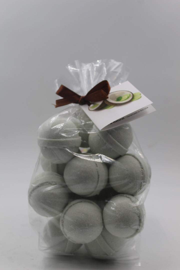 Spa Pure Ginger Lime Bath Bombs: USA Made Bath Bomb Fizzies with Shea Butter, Ultra Moisturizing ...Great for Dry Skin (14 Count) Pack of 1 Beauty and Personal Care Spa Pure