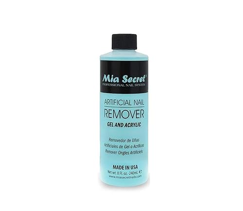Mia Secret Professional Artificial Nail Remover Gel & Acrylic (8 Fl.oz) Beauty & Personal Care Mia Secret