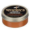 Woody's Headwax Styling Pomade for Men, Flexible Hold, High Shine, with Natural Beeswax, Non-stiff, Non-Sticky, Moldable, For all Hair Types Beauty & Personal Care Woody's