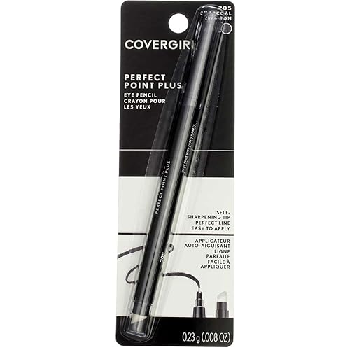 COVERGIRL Eyeliner Charcoal Self Sharpening Pencil (Pack of 3) Beauty & Personal Care COVERGIRL