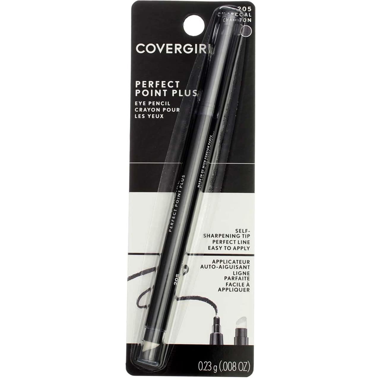 COVERGIRL Eyeliner Charcoal Self Sharpening Pencil (Pack of 6) Beauty & Personal Care COVERGIRL