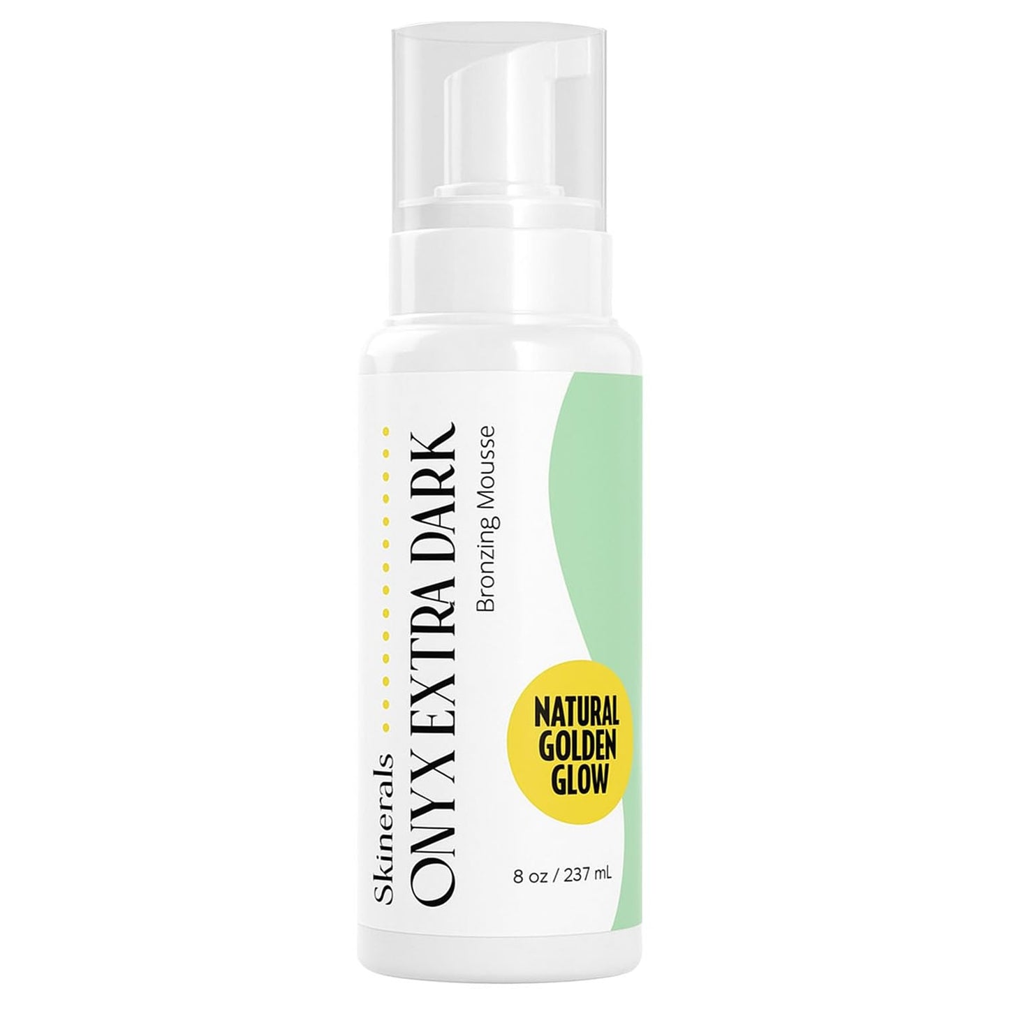 Skinerals Extra Dark Self Tanner Mousse, Organic Sunless Tanning Foam for Face & Body, Ultra Dark, Streak-Free, Quick-Drying, Long-Lasting Natural Beauty & Personal Care Skinerals