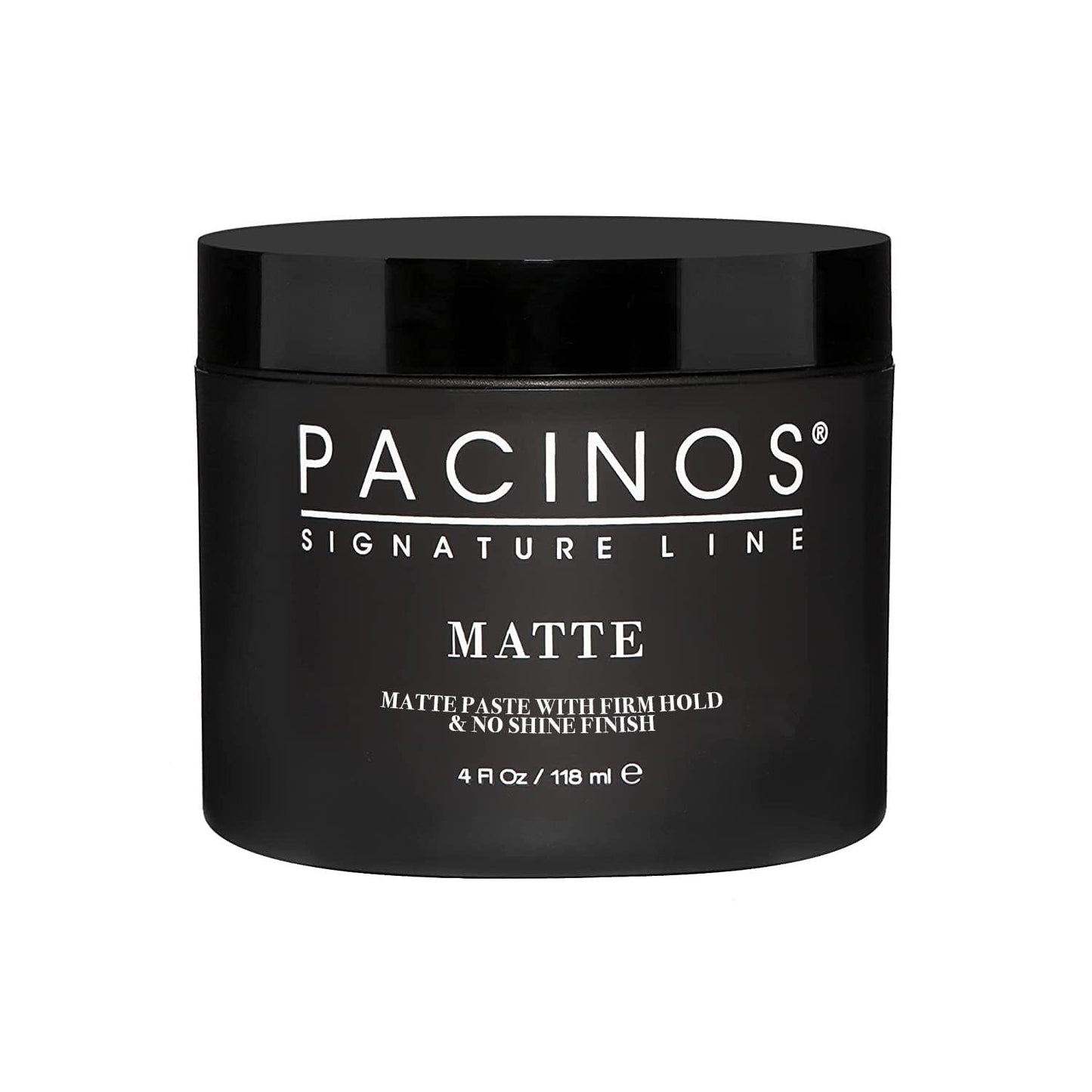 Pacinos Matte Hair Paste - Firm Hold, No Shine, Sculpting & Styling Wax, Long Lasting Definition & Texture, No Flakes, All Hair Types, 4 fl. oz. Beauty & Personal Care Pacinos