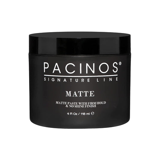 Pacinos Matte Hair Paste - Firm Hold, No Shine, Sculpting & Styling Wax, Long Lasting Definition & Texture, No Flakes, All Hair Types, 4 fl. oz. Beauty & Personal Care Pacinos