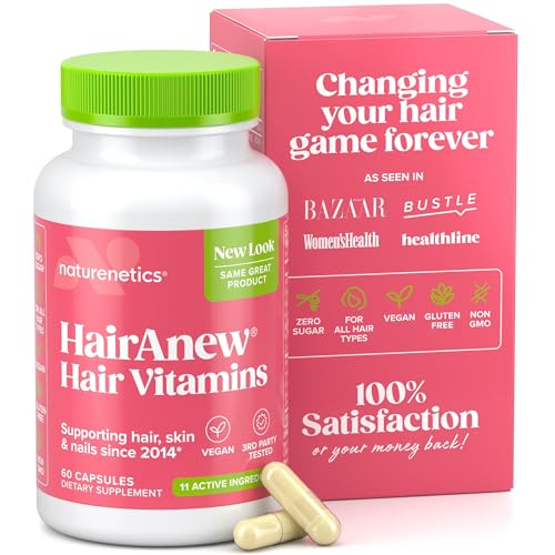 Hair Growth Vitamins for Women & Men - 5000mcg Biotin, 11 Ingredients