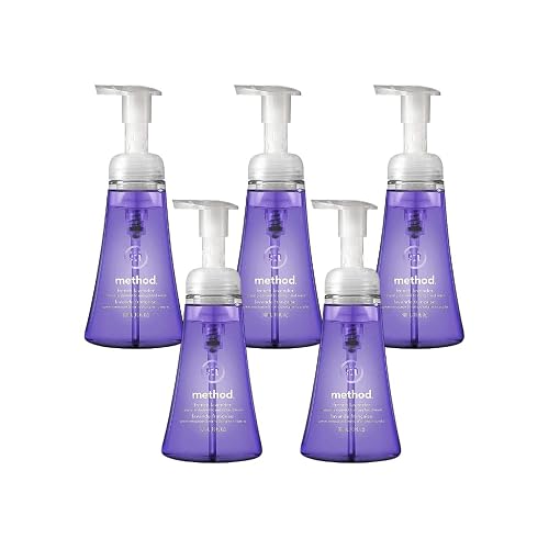 Method Foaming Hand Soap, French Lavender, 10 Fl Oz. (Pack of 5) Beauty & Personal Care Method