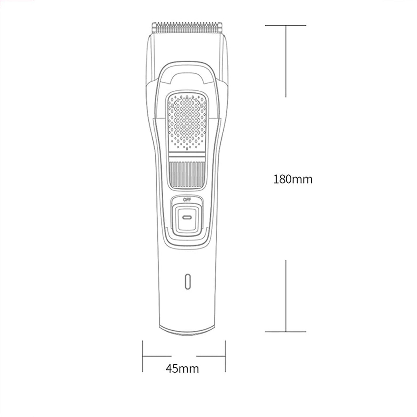 GLESVOWIO Barber Hair Trimmer LED Screen Washable Electric Clipper Rechargeable Professional Machine for Men Beard Beauty and Personal Care GLESVOWIO