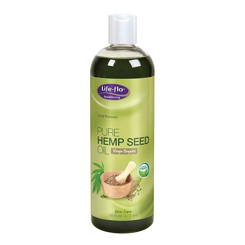 LIFE-FLO Carrier Oil 16oz (Pure Hempseed Oil) Beauty & Personal Care LIFE-FLO