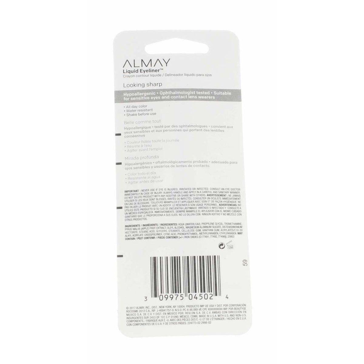 Rev Almay Liq E/L Brwn Size 68890 Beauty & Personal Care Almay