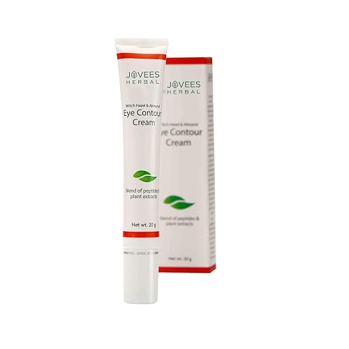 Jovees Eye Contour Cream with Hazel & Almond Remove Dark Circles & Puffiness 20gm by Jovees Beauty & Personal Care Jovees