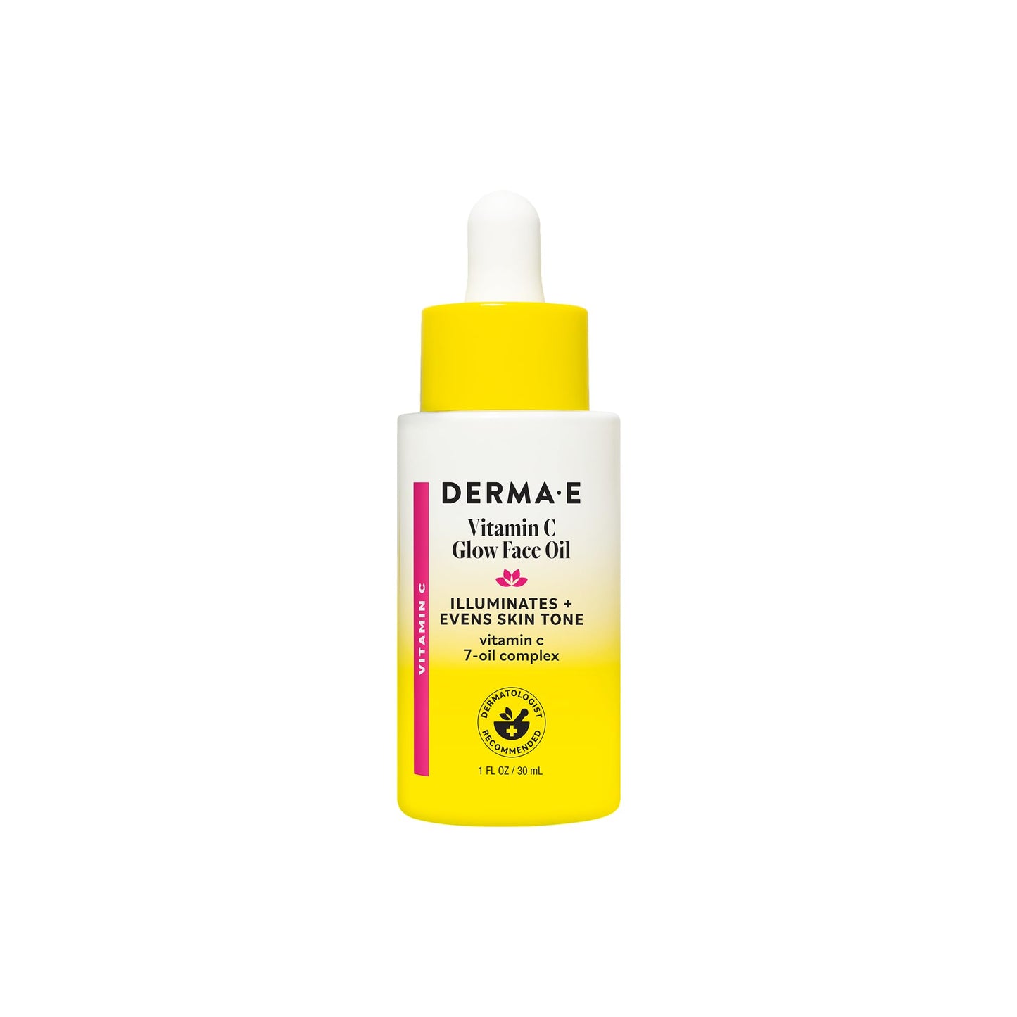 Derma E Vitamin C Glow Face Oil, 1 Fl Oz, Nourishes, Brightens and Illuminates for Radiant Skin, Moisturizing Vitamin C Oil with Turmeric Beauty & Personal Care Derma E
