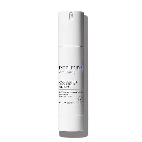 Replenix Age Restore Bio-Repair Serum, Anti-Aging Brightening Face Treatment with Medical-Grade Antioxidants (1.7 oz) Beauty & Personal Care Replenix