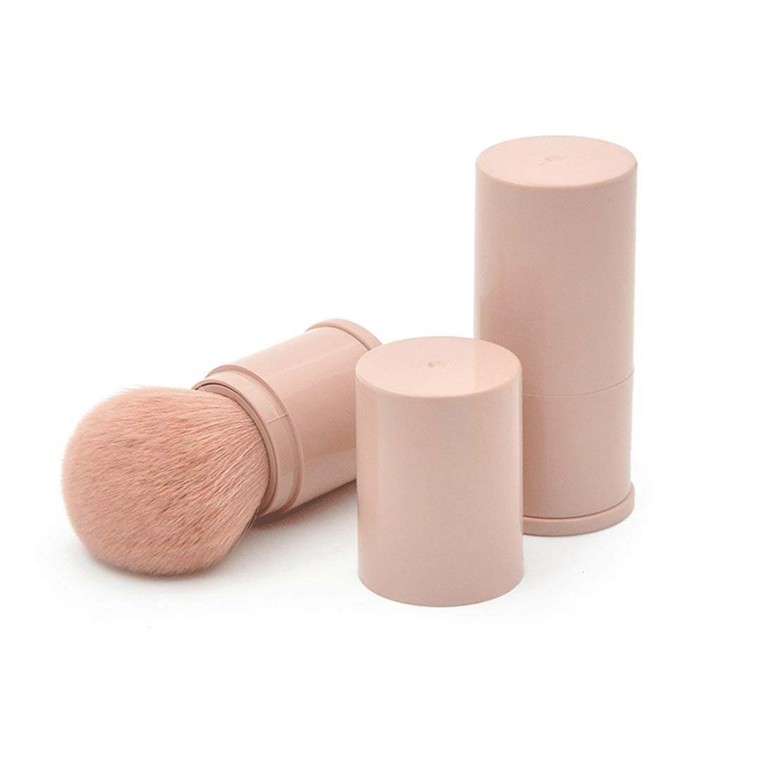 RN BEAUTY Retractable Powder Brushes Foundation Brush Blush Brush Bronzer Brush Face Blender Brush Professional Mineral Blending Buffing Kabuki Makeup Beauty & Personal Care RN BEAUTY