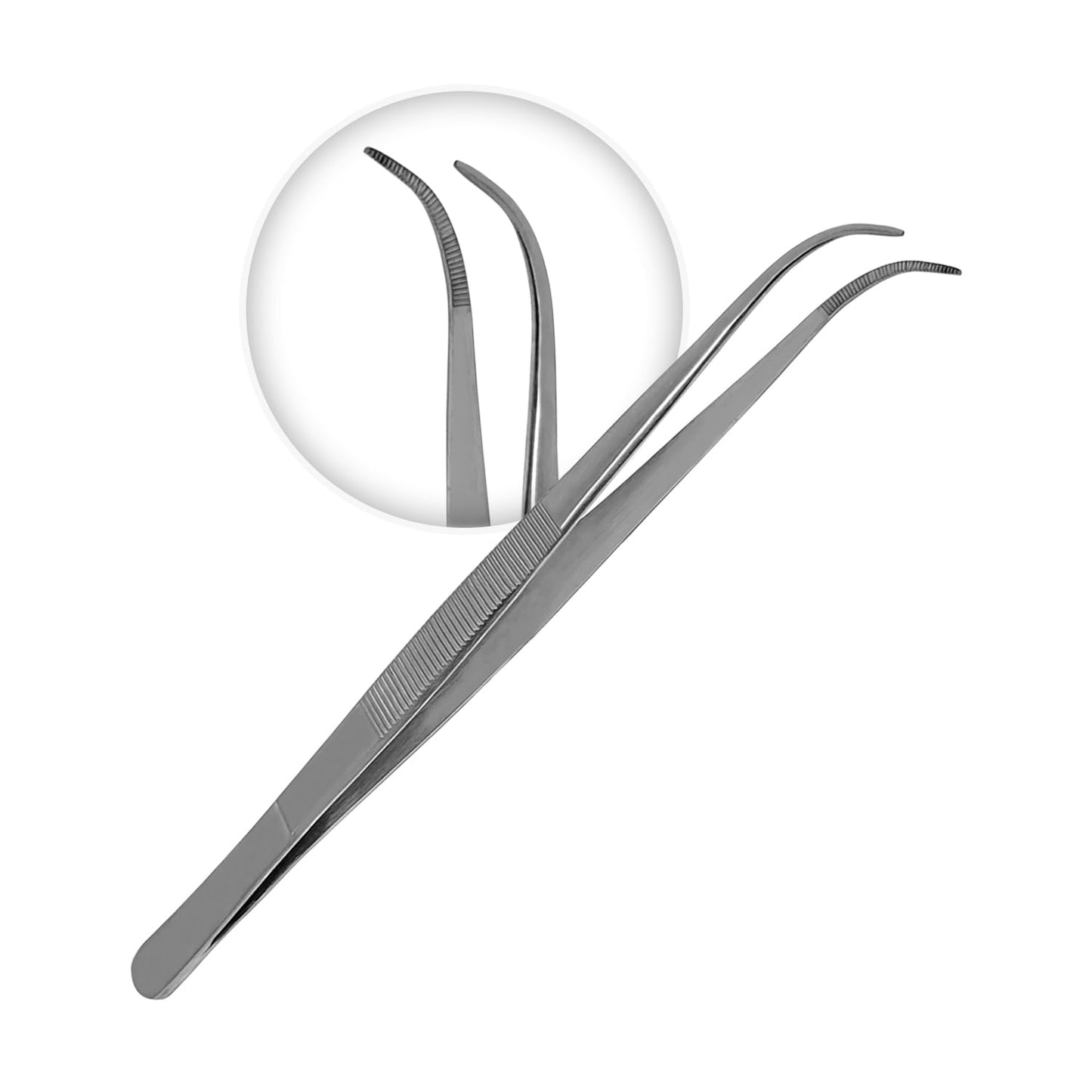 Fine Point - Micro Tweezers Forceps - Splinter Remover Pliers Stainless Steel Straight & Curved, Sets (6 pcs Set (3Str/3cud)) Beauty and Personal Care SURGICAL ONLINE