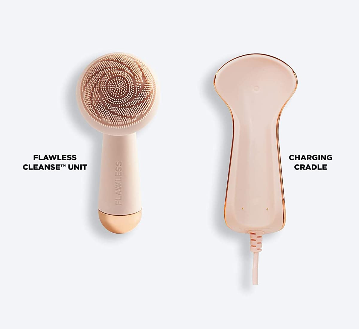 Finishing Touch Flawless Cleanse Silicone Face Scrubber and Cleanser, 1 count Beauty & Personal Care Finishing Touch