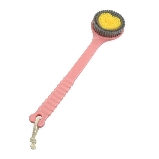 Ruilogod Pink Heart Pattern Soft Bristle Plastic Good Performance Body Brush Bath Shower Scrubber (id: 396 be4 d7c 7f9 487 Beauty and Personal Care Ruilogod