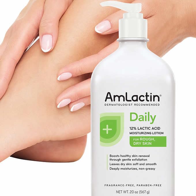 AmLactin Daily Moisturizing Lotion for Rough Dry Skin, 20 oz Beauty & Personal Care AmLactin