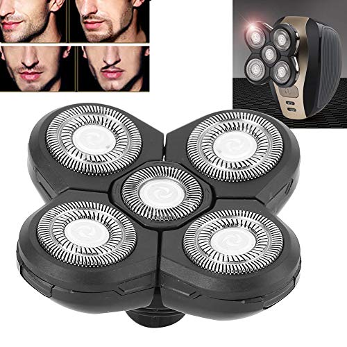5 Head Replacement Blade For,ANGGREK 5 Head Replacement Blade Universal Electric Beard Shaver 5 Blade Head Accessory Replacement Cordless Shaver Beauty and Personal Care ANGGREK